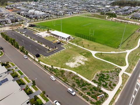 Brindle Parkway Reserve Aerial