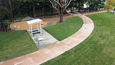 Cockayne Reserve Playground Aerial